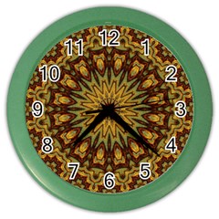 Woodwork Color Wall Clock by LW323