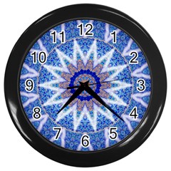 Softtouch Wall Clock (black) by LW323