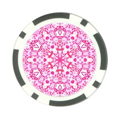 Pink Petals Poker Chip Card Guard (10 Pack) by LW323