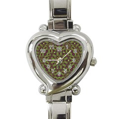 Greenspring Heart Italian Charm Watch by LW323