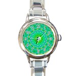 Greenspring Round Italian Charm Watch Front