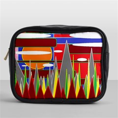 Forrest Sunset Mini Toiletries Bag (one Side) by LW323