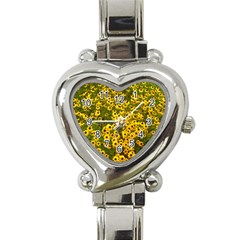 Daisy May Heart Italian Charm Watch by LW323