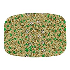 Florals In The Green Season In Perfect  Ornate Calm Harmony Mini Square Pill Box by pepitasart