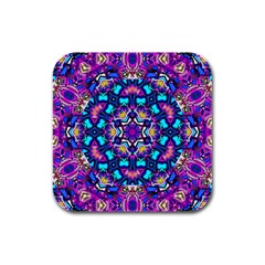 Lovely Dream Rubber Square Coaster (4 Pack)  by LW323