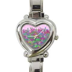 Bay Garden Heart Italian Charm Watch by LW323