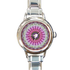 Sweet Cake Round Italian Charm Watch by LW323