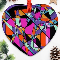 Abstract 2 Ornament (heart) by LW323