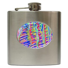 Vibrant-vases Hip Flask (6 Oz) by LW323