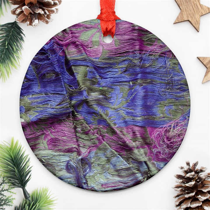 Warp and weft Ornament (Round)