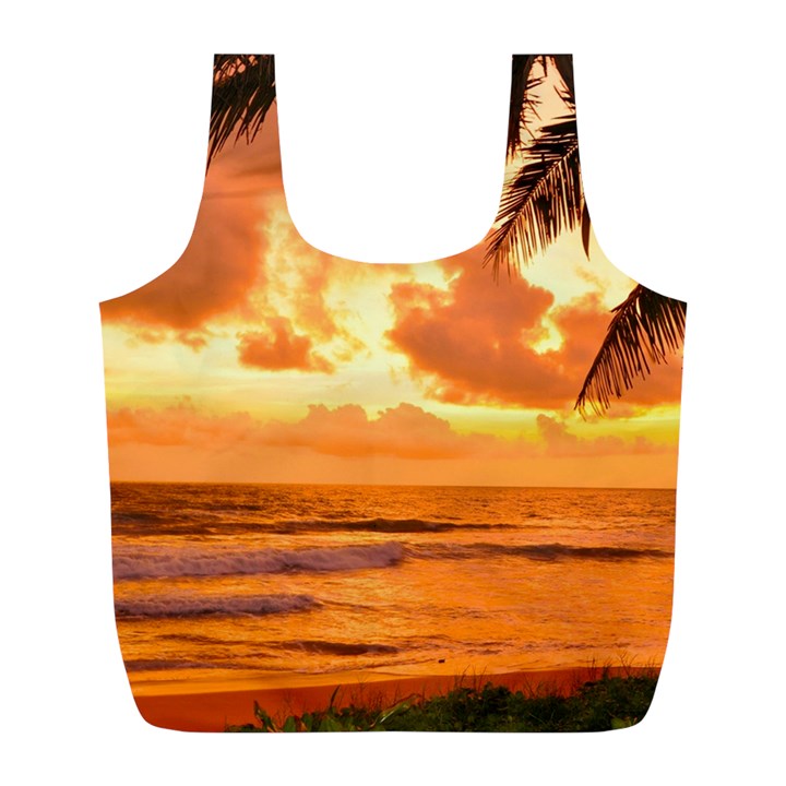 Sunset Beauty Full Print Recycle Bag (L)