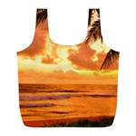 Sunset Beauty Full Print Recycle Bag (L) Back