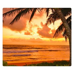 Sunset Beauty Double Sided Flano Blanket (small)  by LW323