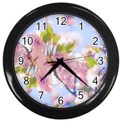 Bloom Wall Clock (black) by LW323