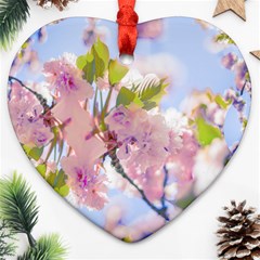 Bloom Heart Ornament (two Sides) by LW323