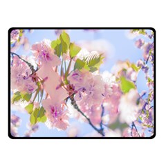 Bloom Double Sided Fleece Blanket (small)  by LW323