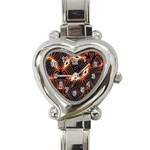 fun in the sun Heart Italian Charm Watch Front