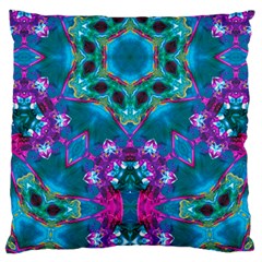 Peacock2 Standard Flano Cushion Case (one Side) by LW323