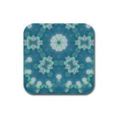 Softpetals Rubber Square Coaster (4 Pack)  by LW323