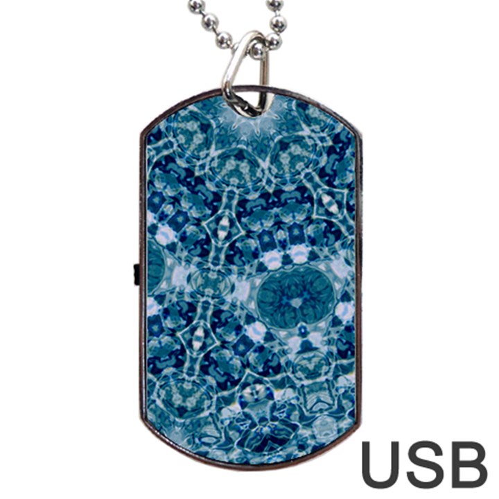 Blue Heavens Dog Tag USB Flash (One Side)