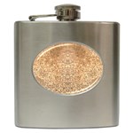 Sparkle Hip Flask (6 oz) Front