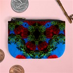 Rosette Mini Coin Purse Front