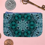 Blue Gem Large Coin Purse Front