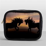 Evening Horses Mini Toiletries Bag (One Side) Front