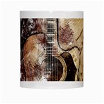 Guitar White Mugs Center