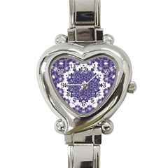 Simple Country Heart Italian Charm Watch by LW323