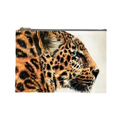 Jaguar Cosmetic Bag (large) by ArtByThree