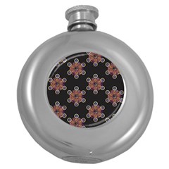 Metatron Cube Round Hip Flask (5 Oz) by gloriasanchez