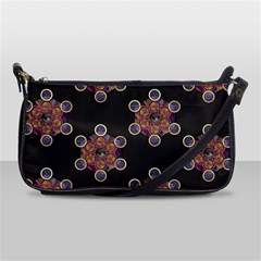 Metatron Cube Shoulder Clutch Bag by gloriasanchez