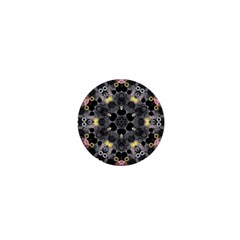 Abstract Geometric Kaleidoscope 1  Mini Buttons by alllovelyideas