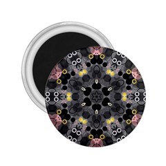 Abstract Geometric Kaleidoscope 2 25  Magnets by alllovelyideas