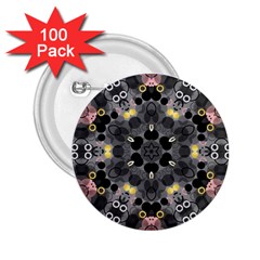 Abstract Geometric Kaleidoscope 2 25  Buttons (100 Pack)  by alllovelyideas