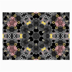 Abstract Geometric Kaleidoscope Large Glasses Cloth by alllovelyideas