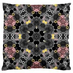 Abstract Geometric Kaleidoscope Large Cushion Case (one Side) by alllovelyideas