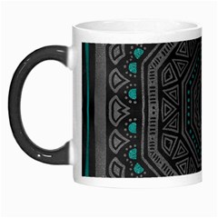 Mandala Vert Noir Pattern Morph Mugs by alllovelyideas