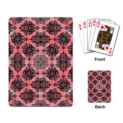 Pattern Rouge Noir Playing Cards Single Design (rectangle) by alllovelyideas