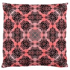 Pattern Rouge Noir Large Cushion Case (one Side) by alllovelyideas