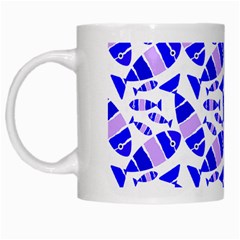 Fish-patern-color White Mugs by alllovelyideas