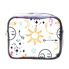 Pattern Mystic Mini Toiletries Bag (one Side) by alllovelyideas