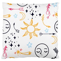 Pattern Mystic Large Flano Cushion Case (two Sides) by alllovelyideas