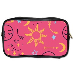 Pattern Mystic Color Toiletries Bag (one Side) by alllovelyideas