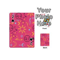 Pattern Mystic Color Playing Cards 54 Designs (mini) by alllovelyideas