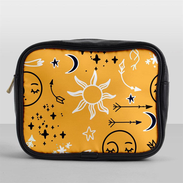 Pattern Mystic Color2 Mini Toiletries Bag (One Side)