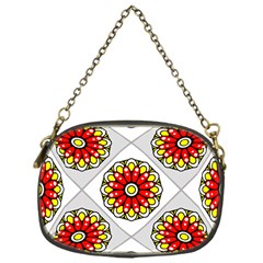 Mandala Modern Forme Geometrique Chain Purse (one Side) by byali