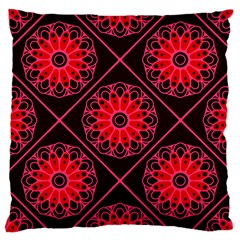 Mandala Colore Abstraite Large Cushion Case (one Side) by byali