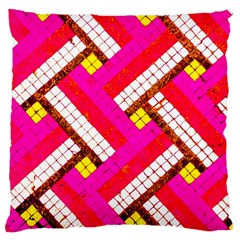 Pop Art Mosaic Large Cushion Case (two Sides) by essentialimage365